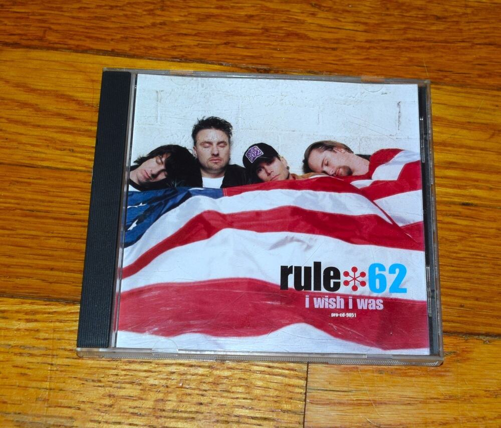 RULE 62 I wish I was 2TRX w/ RARE EDIT PROMO DJ CD Single MINT 1997 USA